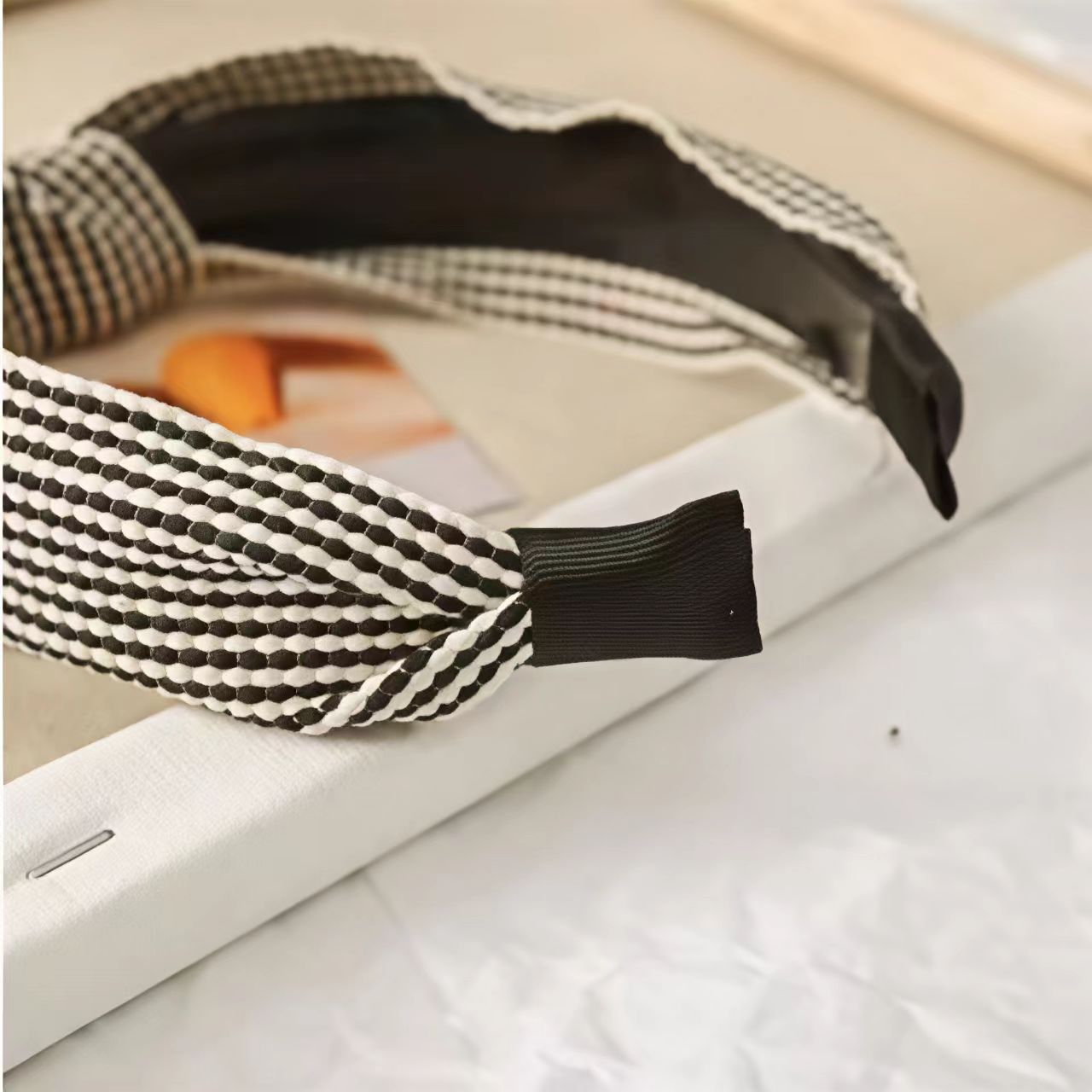 Fascia per capelli a quadri co - Headband Summer Knit recensione e prezzo