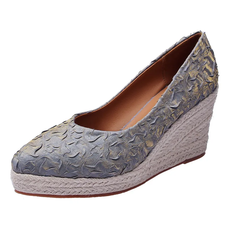 Scarpe con zeppa e plateau con - Wedge Espadrille Women recensione e prezzo