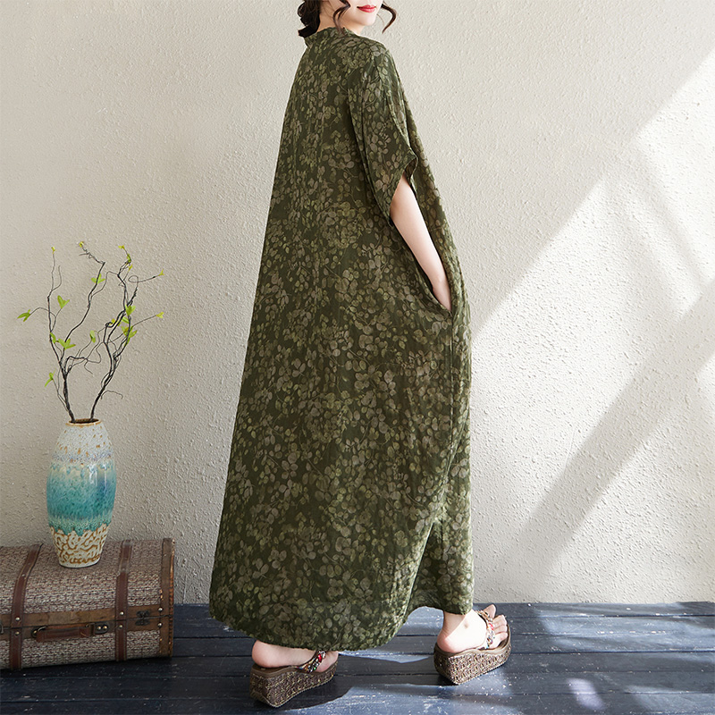 Abito estivo da donna in coton - Linen Dress Wrap recensione e prezzo