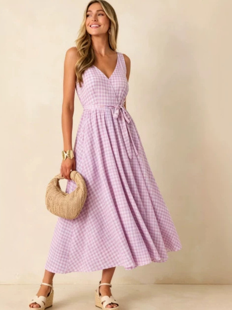 Estate 2026 Abito da Donna Tag - Linen Dress Wrap recensione e prezzo