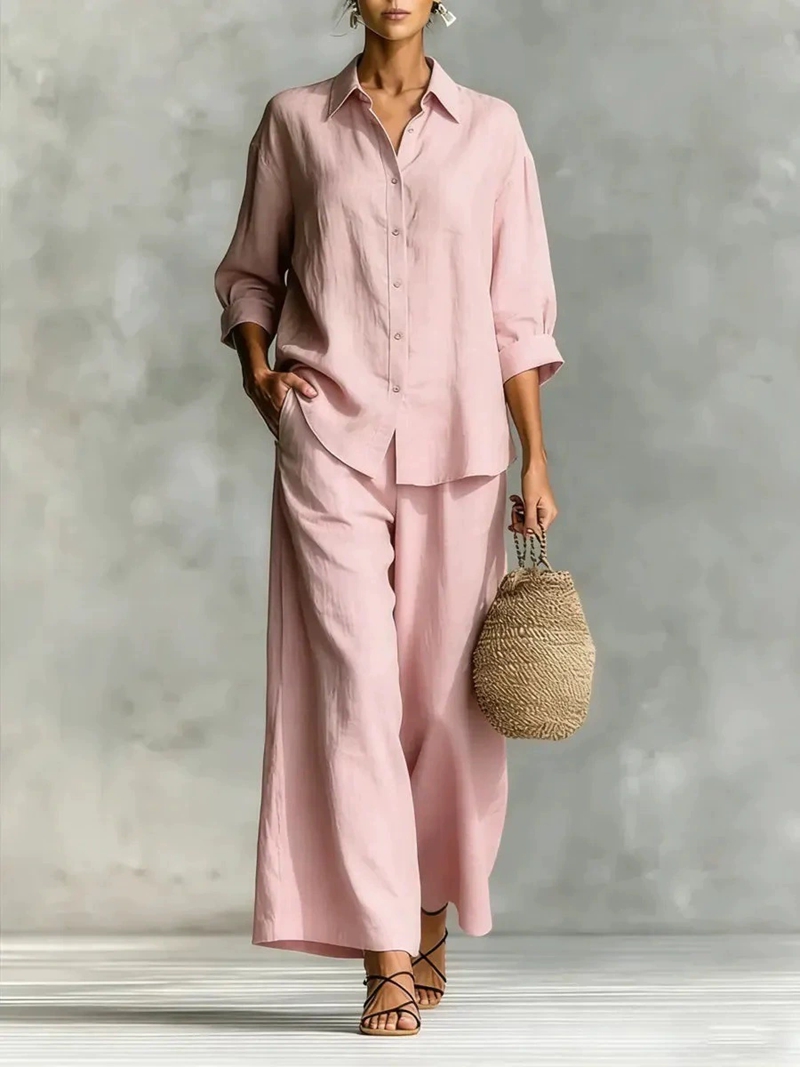 Nuovo Completo Casual da Donna - Linen Pant Wide recensione e prezzo