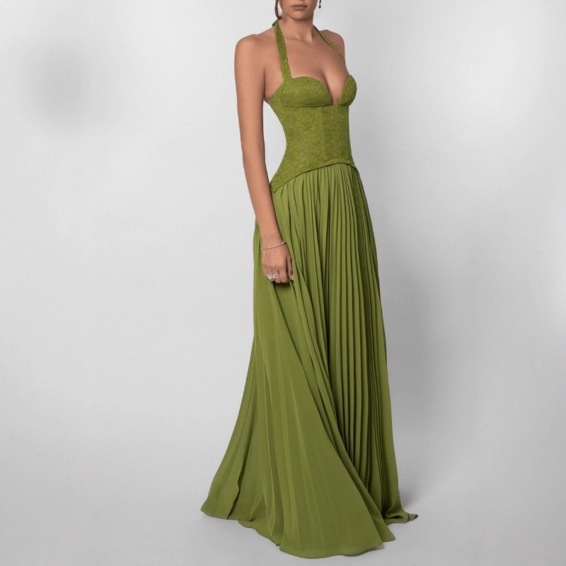 Abito lungo sexy scollato all' - Maxi Dress Halter recensione e prezzo
