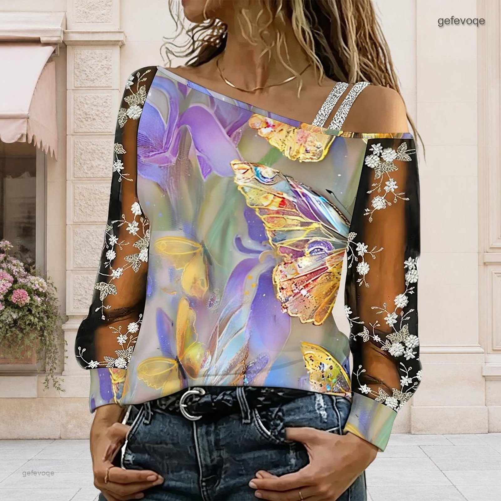Camicetta da donna a spalla sc - Blouse Off Shoulder recensione e prezzo