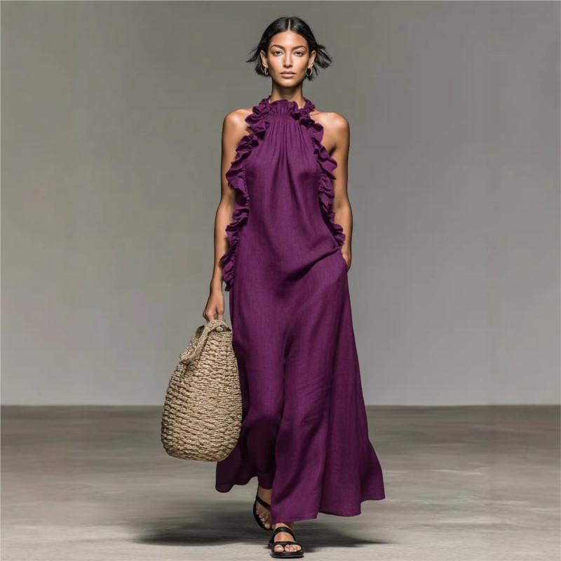 Abito lungo estivo da donna pe - Maxi Dress Halter recensione e prezzo